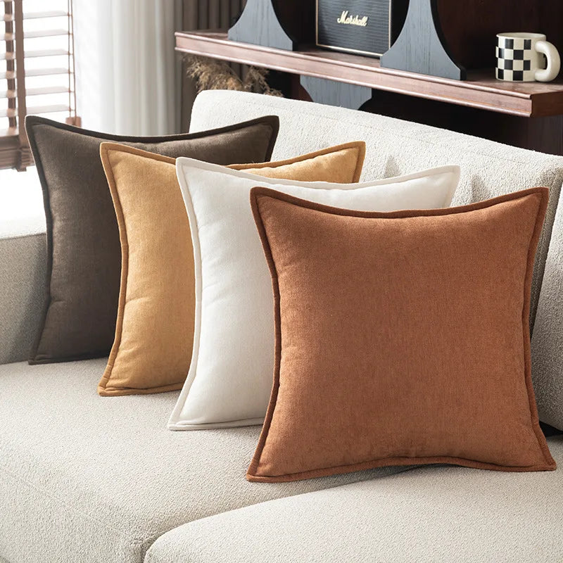 Retro Weiche Chenille Kissenbezug – Elegantes Design Für Stilvollen Komfort 3
