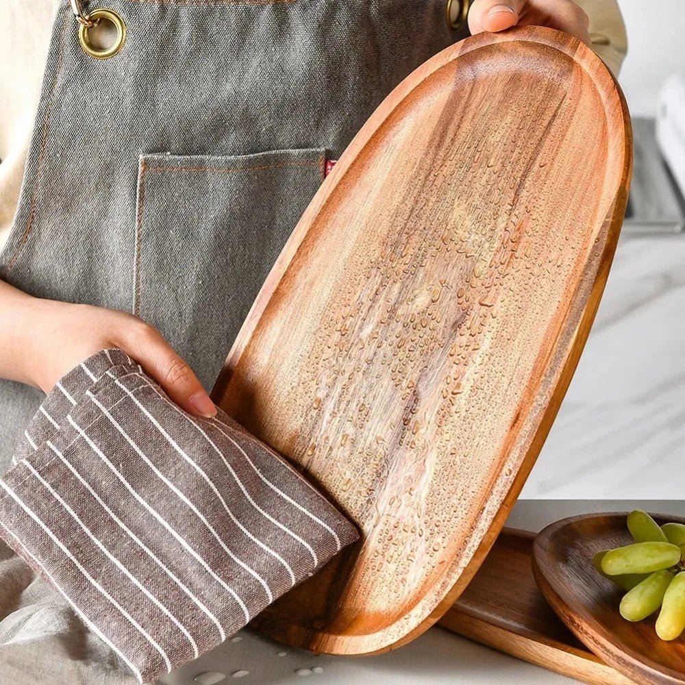 Royal Akazienholz Serviertablett – Stilvolles Design für Jedes Ereignis 4