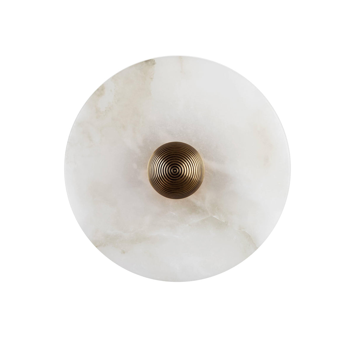 Runde Alabaster Wandleuchte – Stilvolle Lichtquelle für Elegante Räume 11