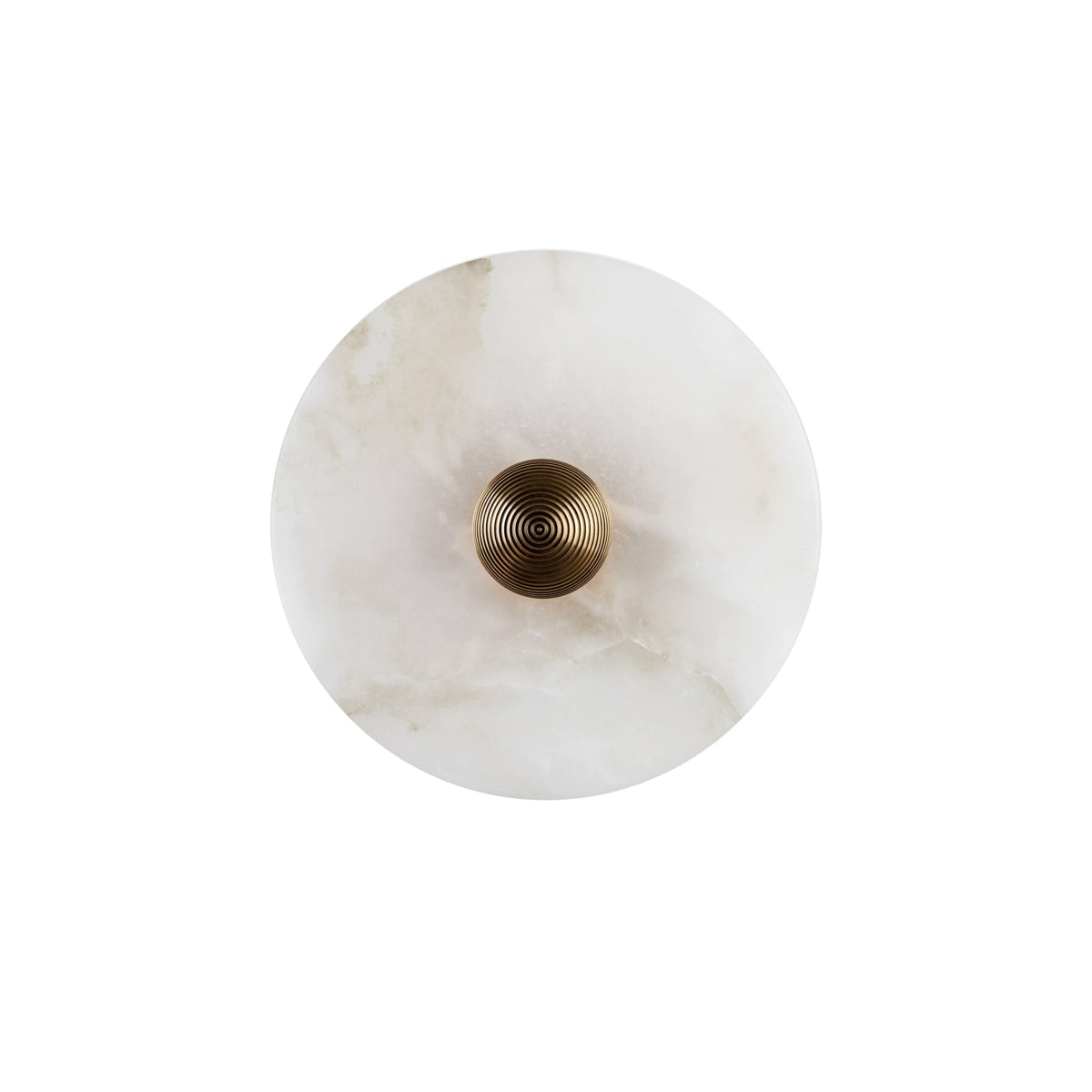 Runde Alabaster Wandleuchte – Stilvolle Lichtquelle für Elegante Räume 9