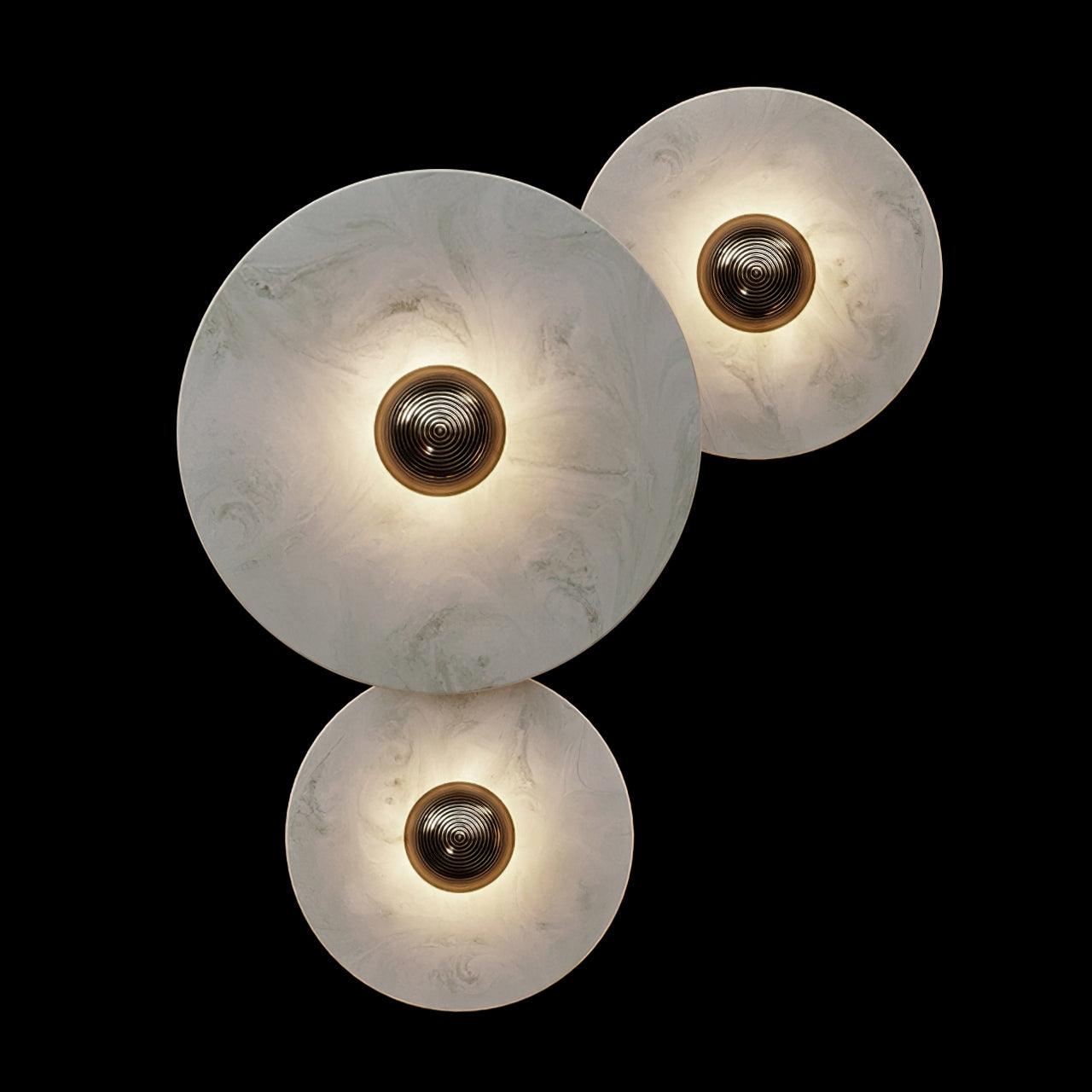 Runde Alabaster Wandleuchte – Stilvolles Licht Mit Eleganten Akzenten 13