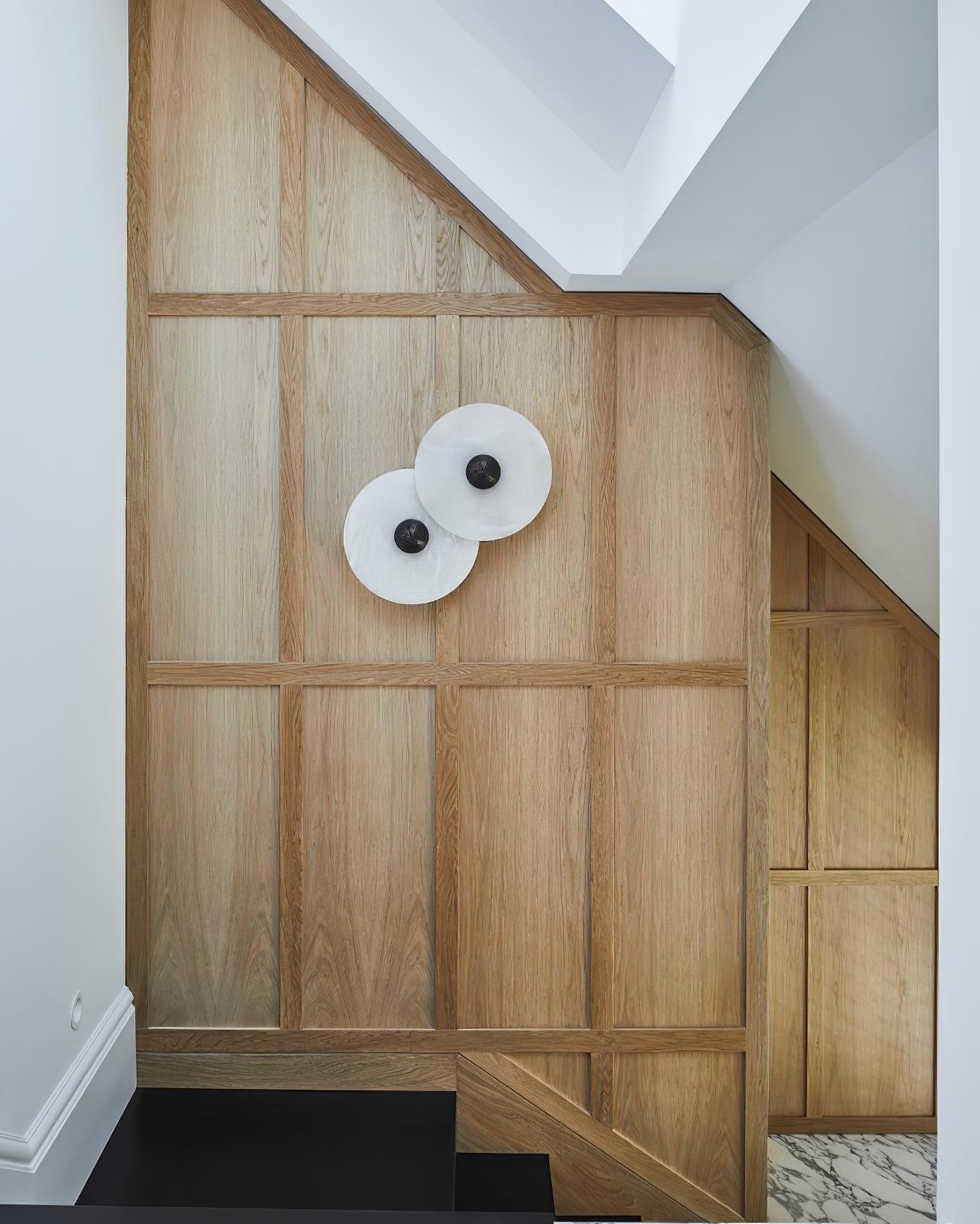 Runde Alabaster Wandleuchte – Stilvolles Licht Mit Eleganten Akzenten 8