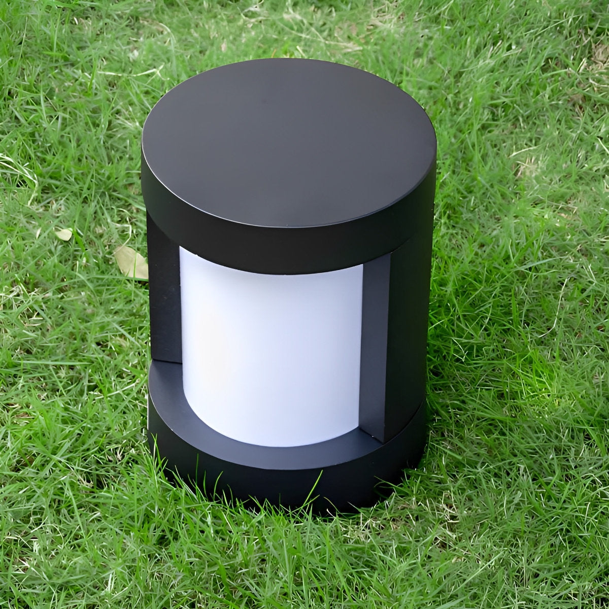 Runde Wasserdichte LED Solar Schwarz – Elegante Außenleuchten Für Jeden Garten 8