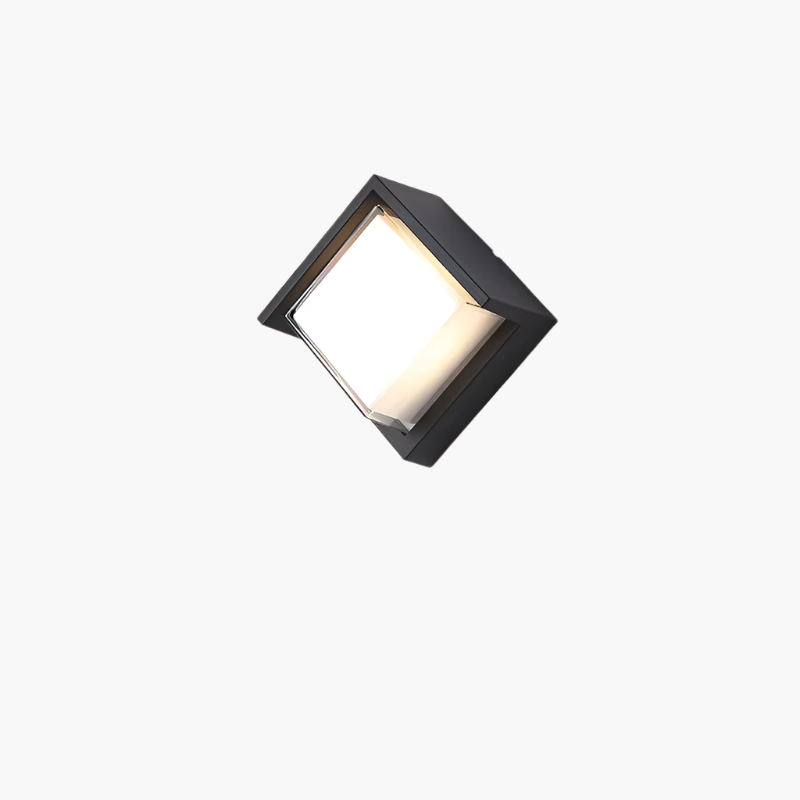 SOLVENA Außen Wandlampe – Elegante Geometrische Formen für Ihren Außenbereich 8