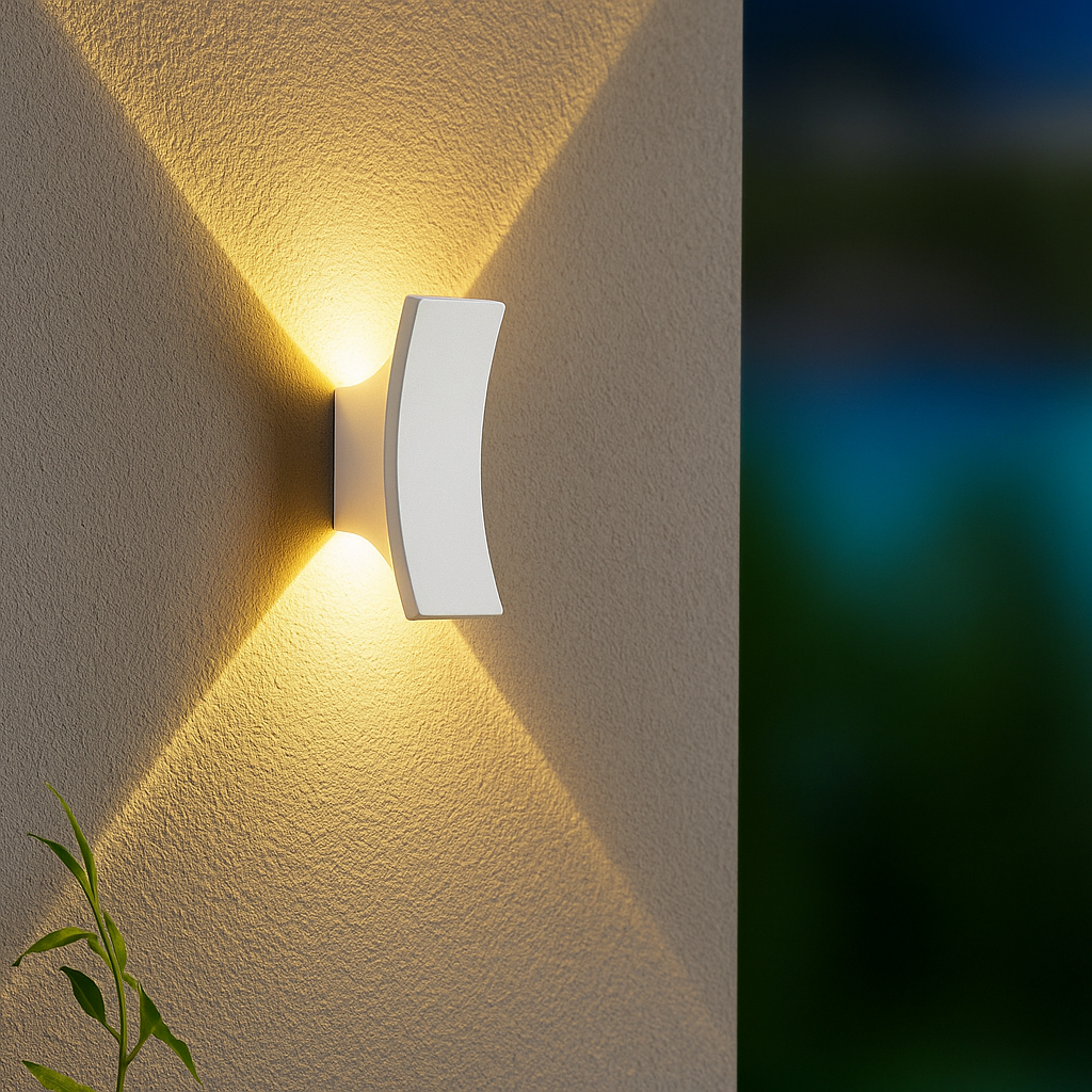 STRALO LED Wandlampe – Elegante Außenbeleuchtung mit Warmem Licht 4