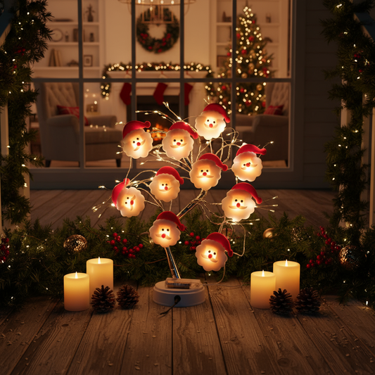 Schneemann LED Lichterkette – Magische Weihnachtsbeleuchtung Für Ihr Zuhause 1