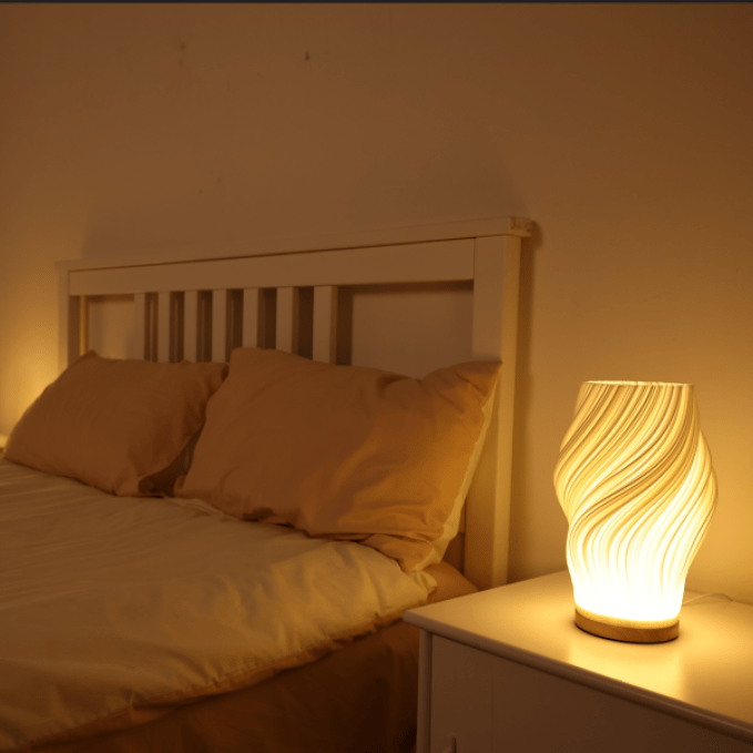 Serene Wavecrest Stehlampe – Wellenförmige Eleganz für Beruhigende Momente 6