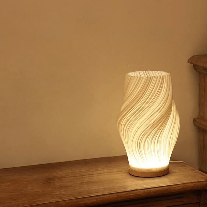 Serene Wavecrest Stehlampe – Wellenförmige Eleganz für Beruhigende Momente 7