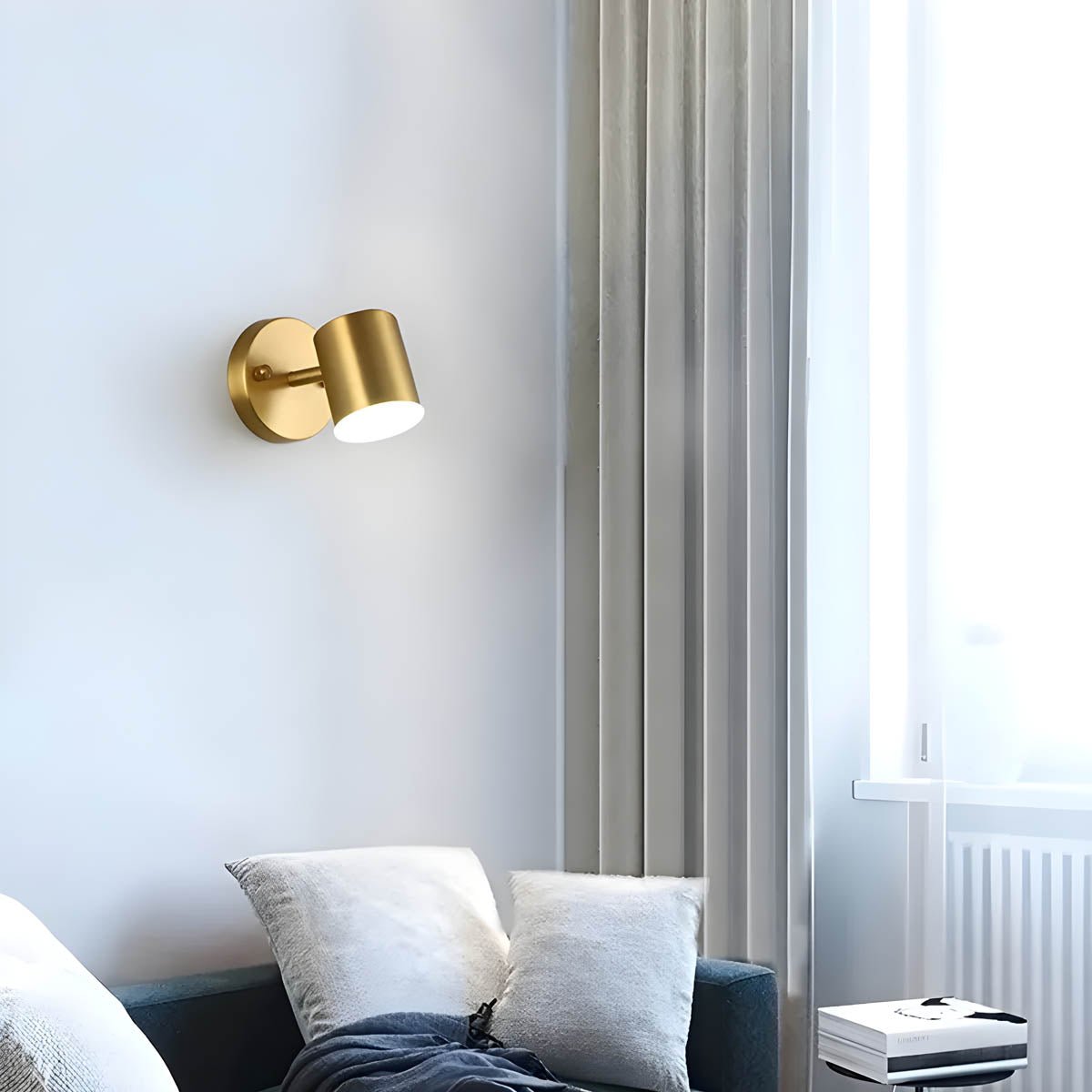 Skandinavische Kupfer-LED-Wandleuchte – Stilvolles Ambiente für Elegante Räume 2