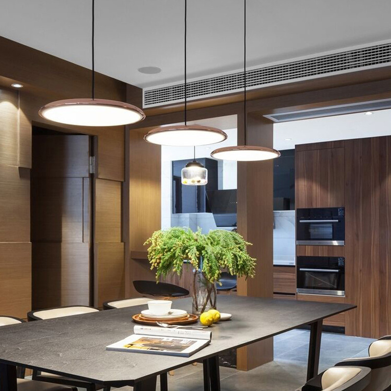Skandinavische Pendelleuchte LED 30 cm – Elegante Beleuchtung für Ihr Esszimmer 4