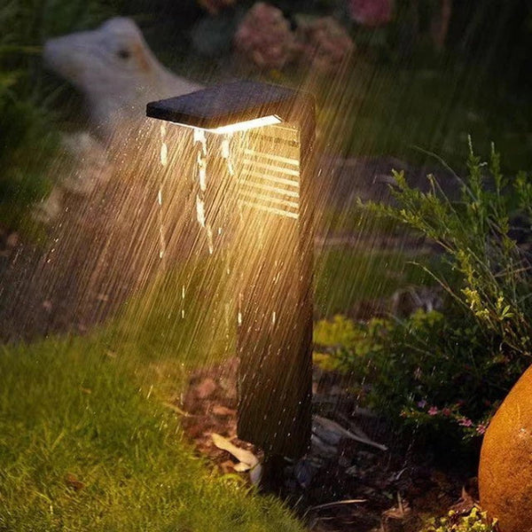Solar Außenlampe Orin – Umweltfreundliche Lichtquelle für Ihren Garten 0