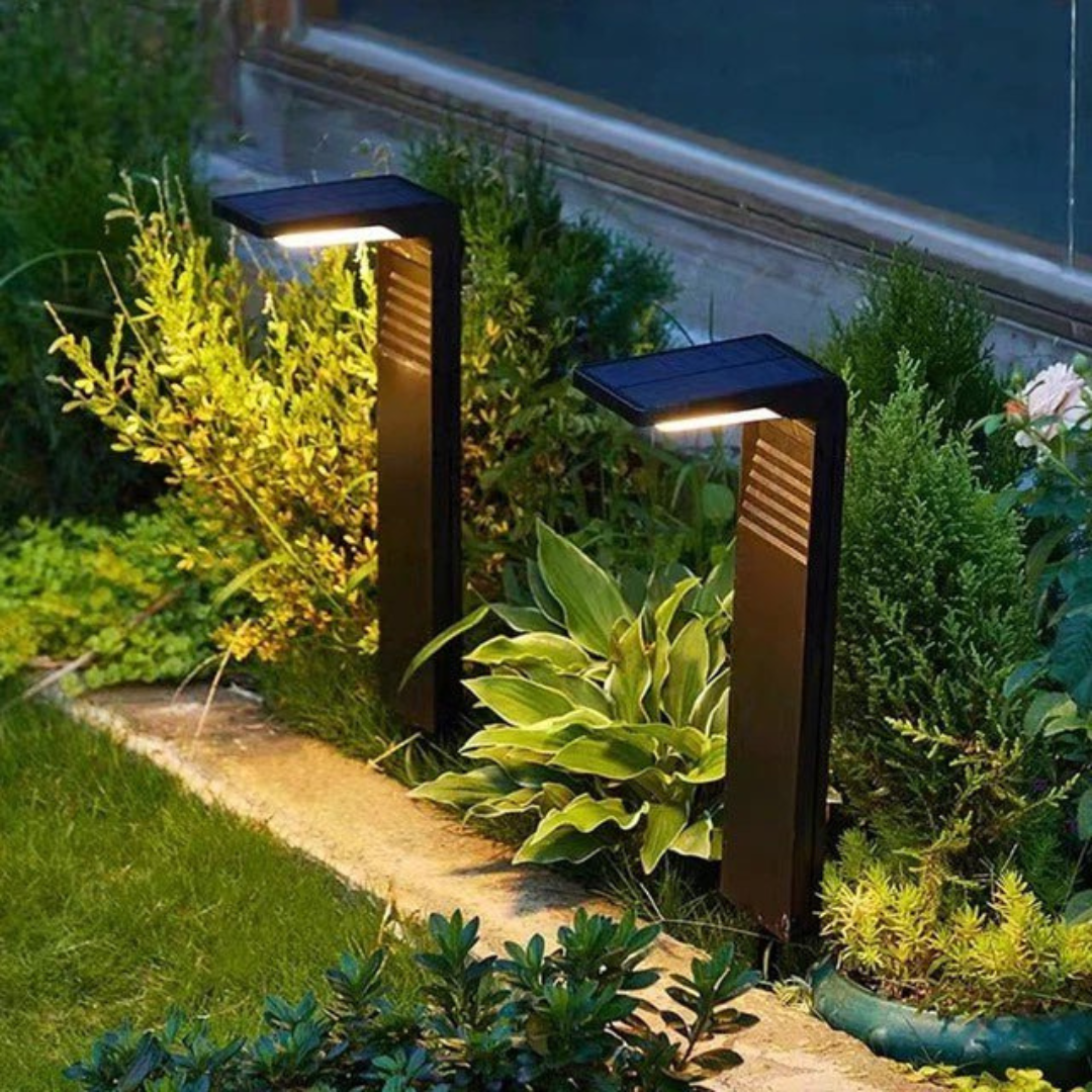 Solar Außenlampe Orin – Umweltfreundliche Lichtquelle für Ihren Garten 1