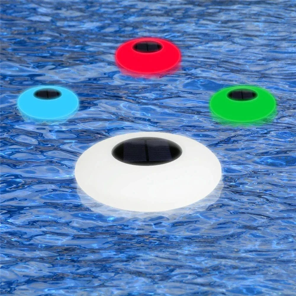 Solarlicht Schwimmende LED Poolleuchten – Farbwechselnde Lichtakzente Für Ihren Garten 2
