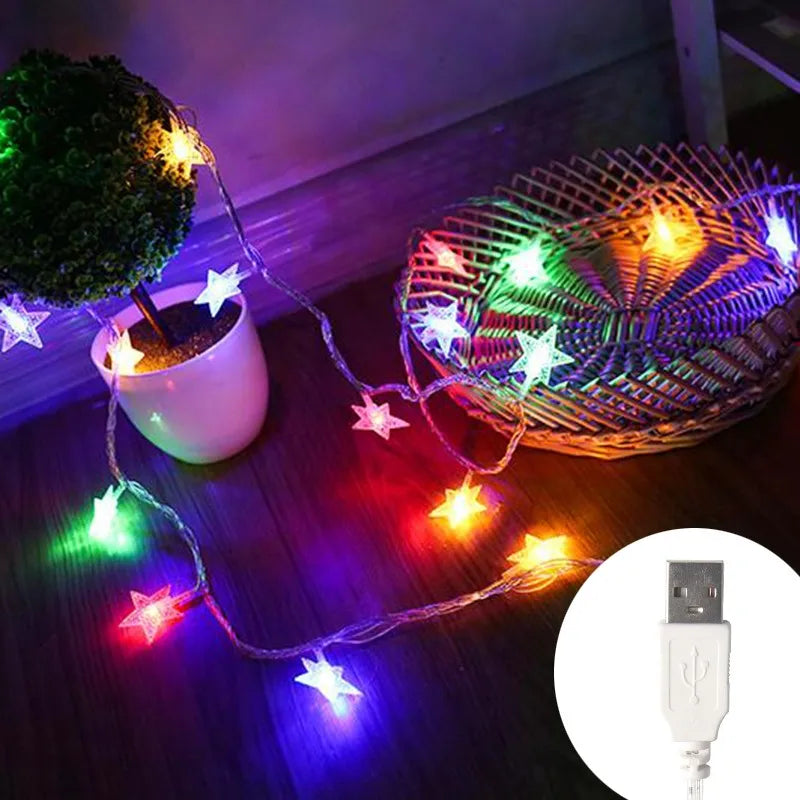 StellaGlow LED-Lichterkette Outdoor – Magische Sterne Für Jeden Anlass 12