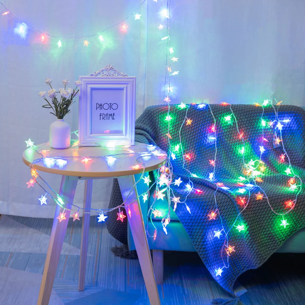 StellaGlow LED-Lichterkette Outdoor – Magische Sterne Für Jeden Anlass 8