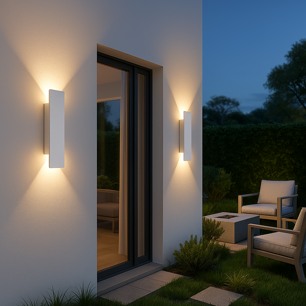 Streamline LED Wandlampe Für Außen – Wetterfestes Design Mit Heller Beleuchtung 0