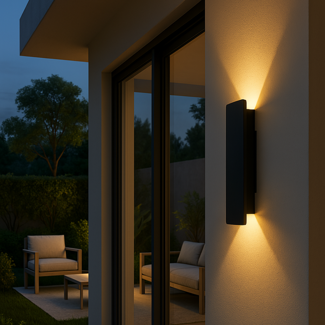 Streamline LED Wandlampe Für Außen – Wetterfestes Design Mit Heller Beleuchtung 2