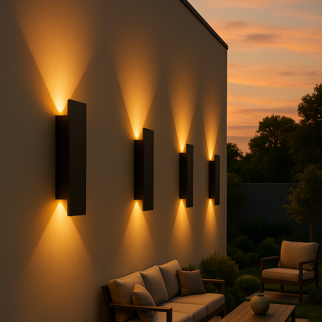 Streamline LED Wandlampe Für Außen – Wetterfestes Design Mit Heller Beleuchtung 3