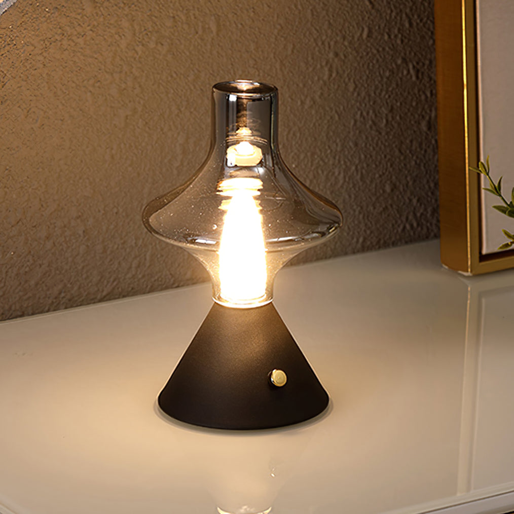 Theater-Tischlampe Mit Akku – Nostalgisches Design Für Elegante Beleuchtung 7