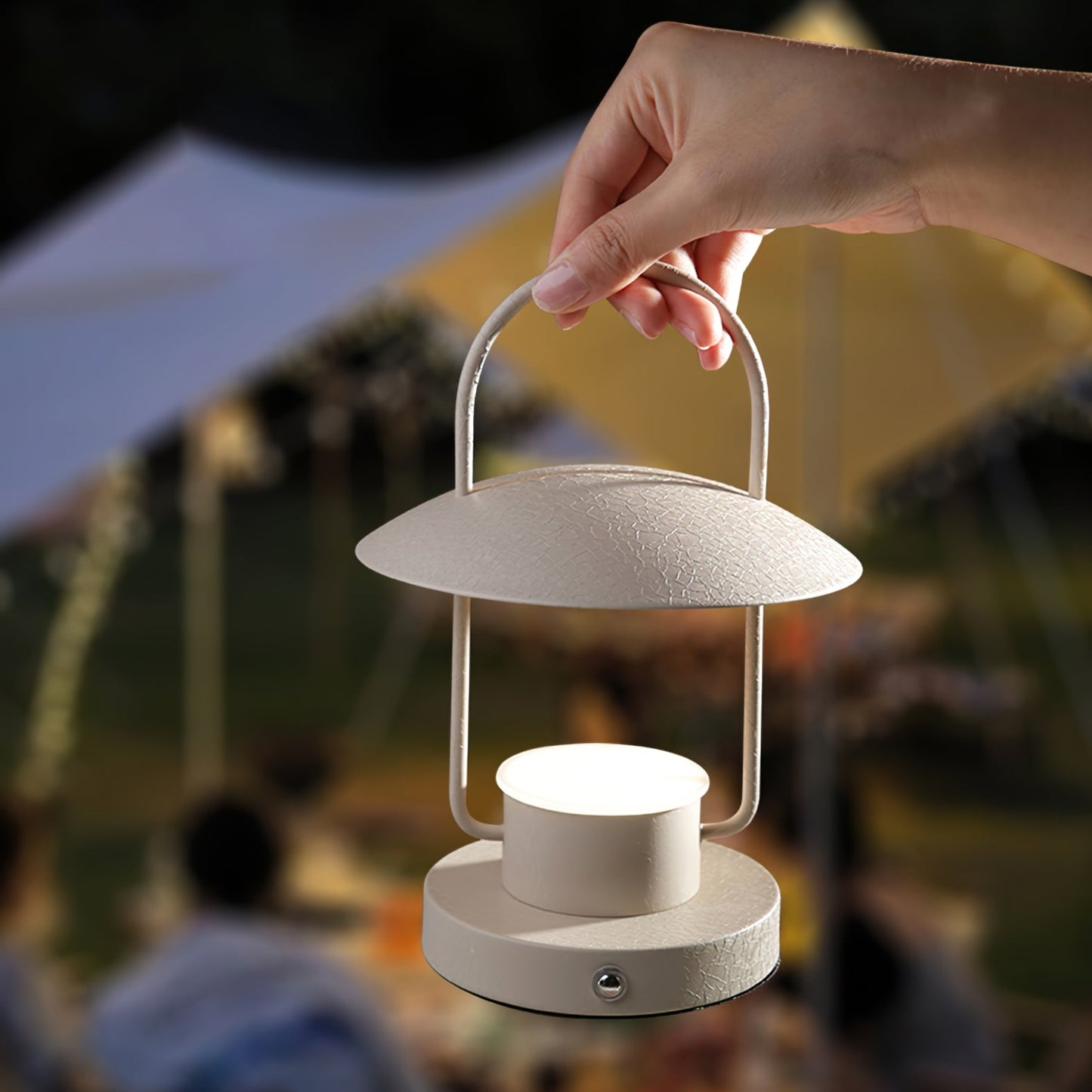 **Tragbare Tischlampe Ray** – Flexibles Licht für Unterwegs 4