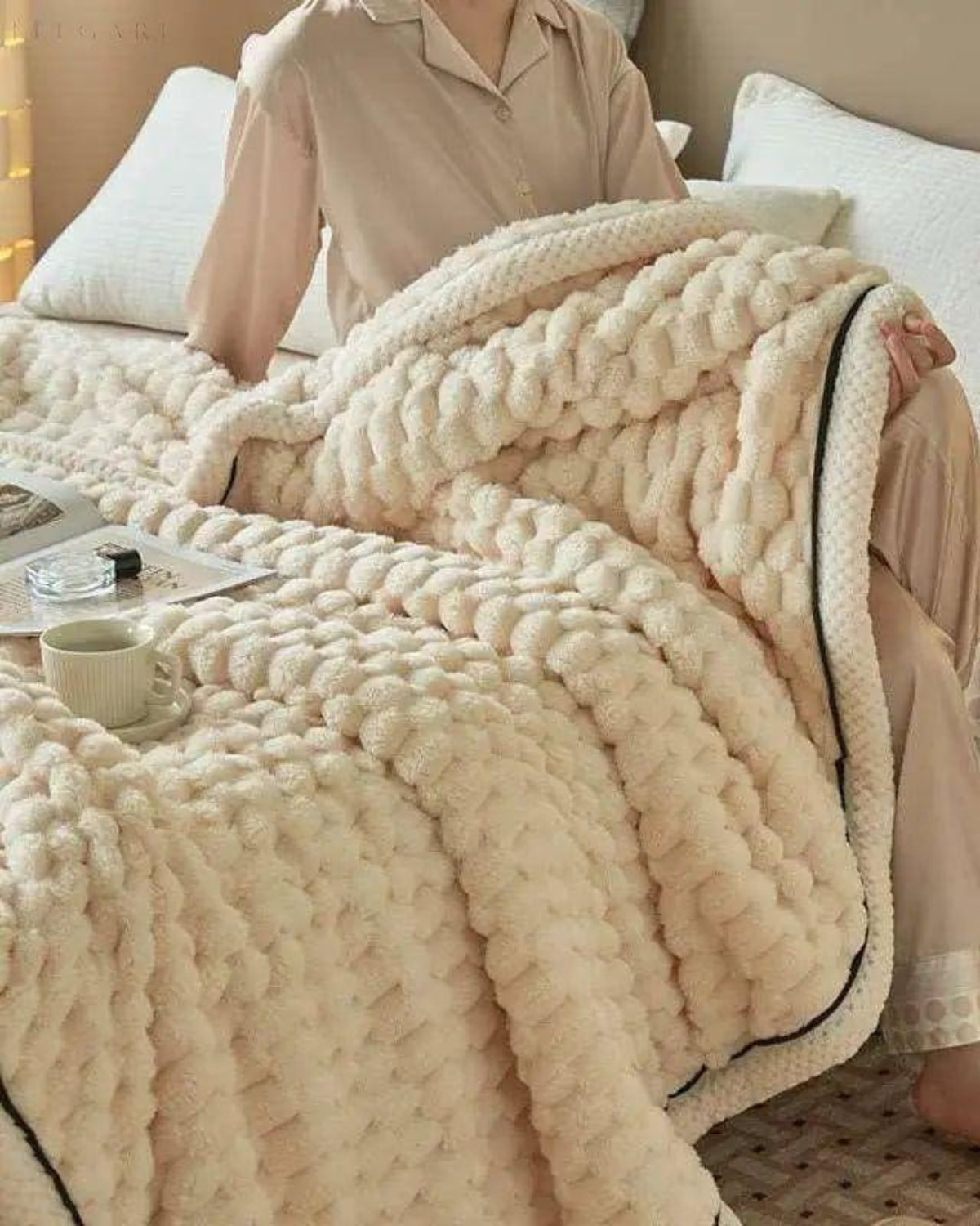 Tranquille Haven Plaid – Luxuriöse Eleganz Für Gemütliche Abende 5