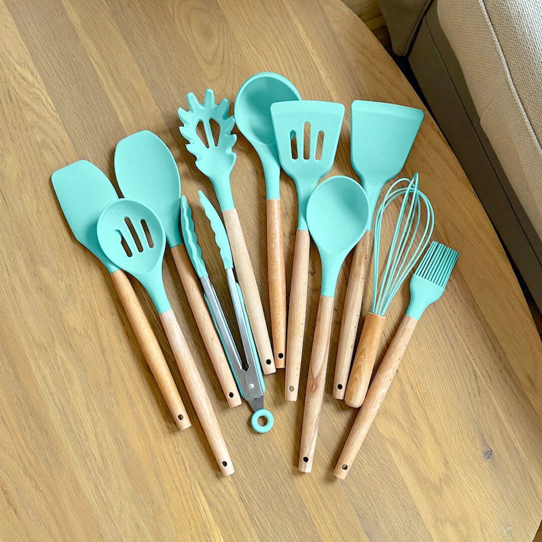Ungiftige BPA-freie Silikonkochutensilien – Sicheres Kochen Mit Stil für Ihre Familie 5