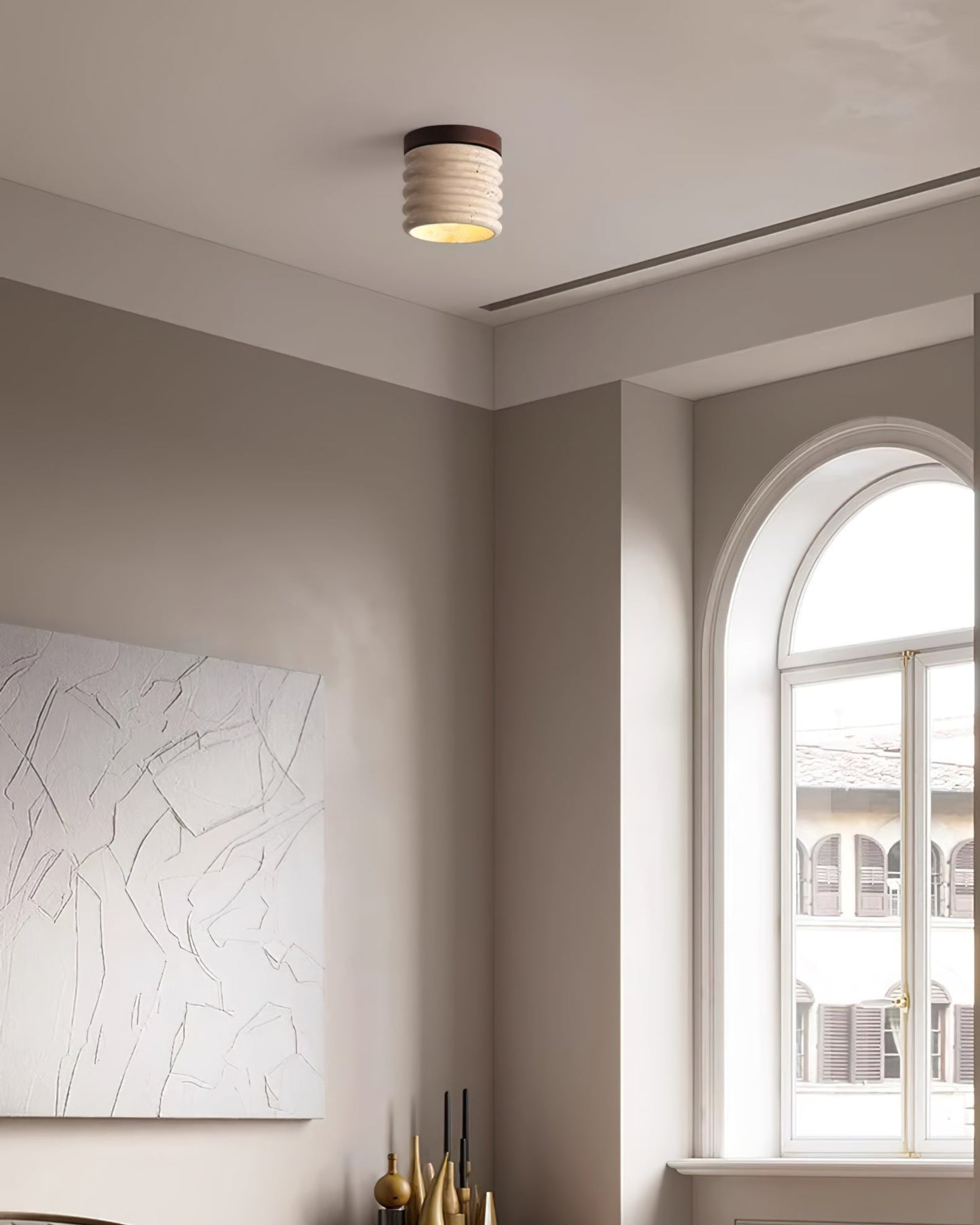 Vaarnii Travertine Deckenlampe – Stilvolle Lichtakzente für Ihr Zuhause 8