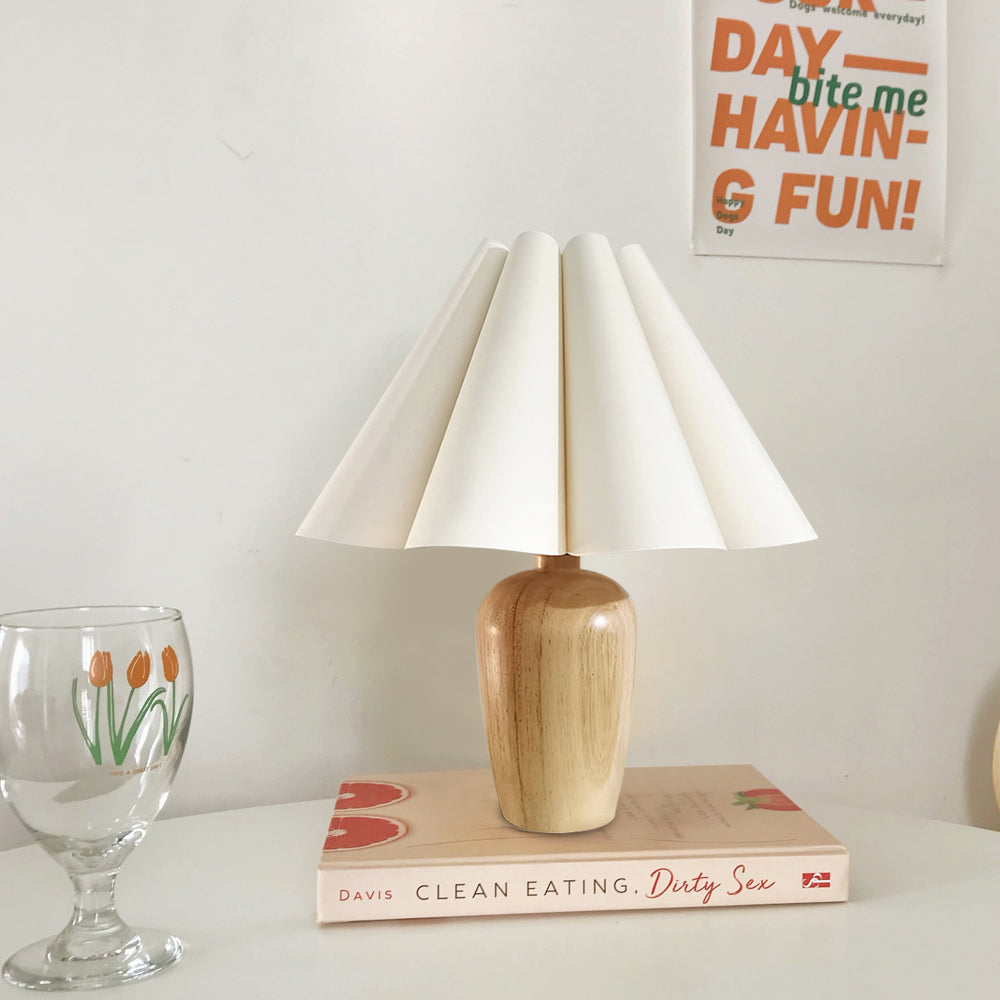 Vintage Fluted Beige Tischlampe – Stilvolle Beleuchtung Für Ihr Zuhause 5