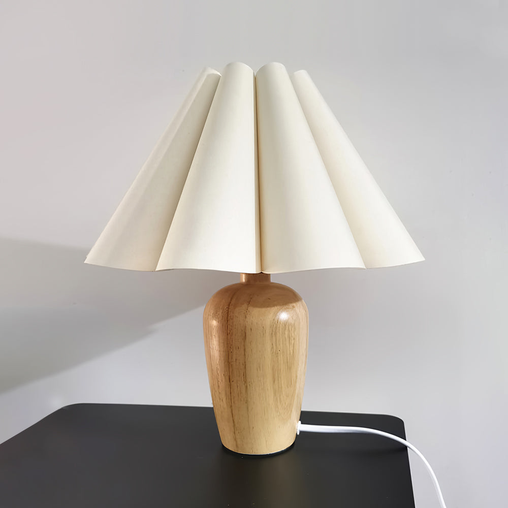Vintage Fluted Beige Tischlampe – Stilvolle Beleuchtung Für Ihr Zuhause 8