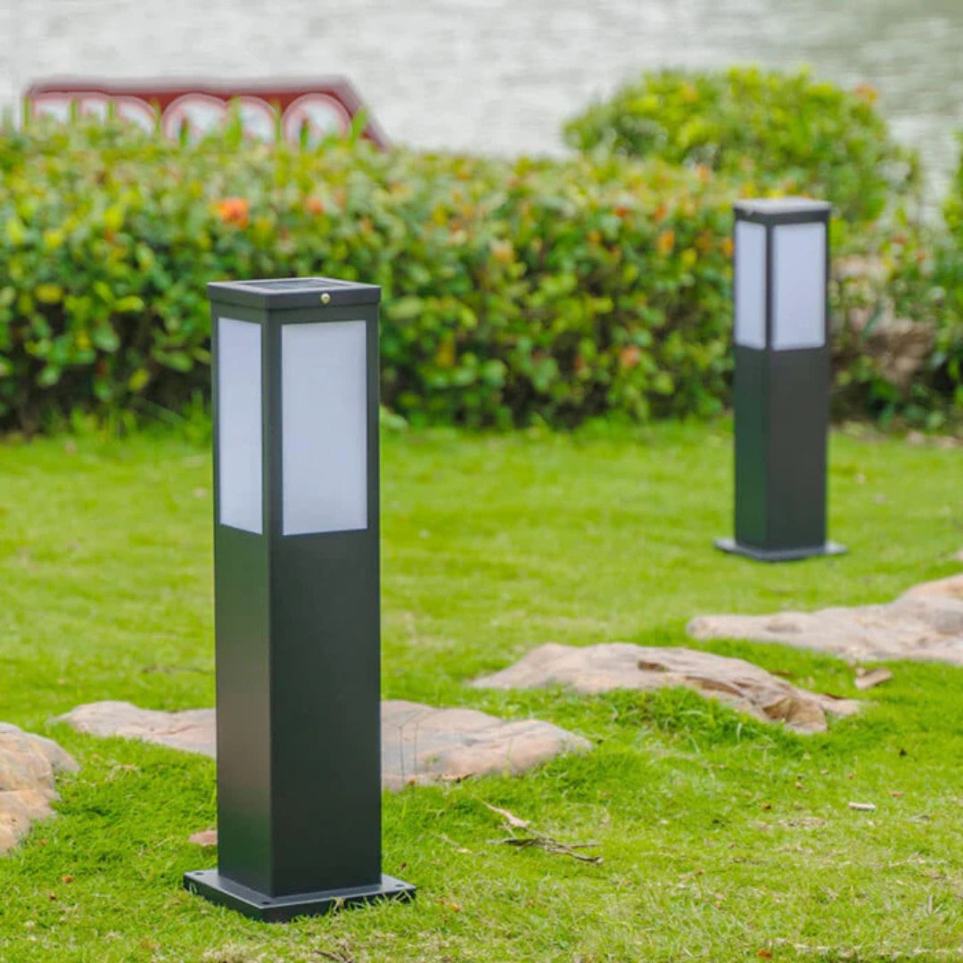 **Viora - Moderne Außenlampe mit Solarenergie** – **Energieeffiziente Beleuchtung für Ihren Garten** 5