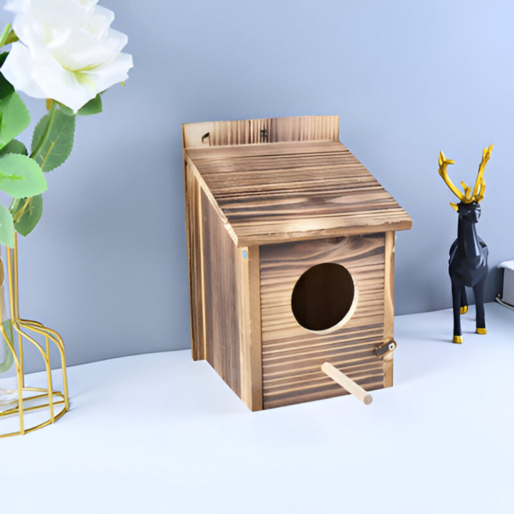 Vogelhaus Wetterfest Aus Holz – Perfekte Brutstätte Für Ihren Garten 1
