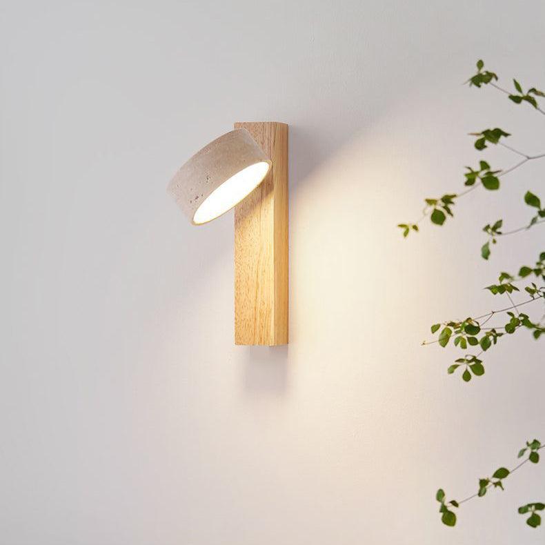 **WABI SABI TRAVERTINWANDLAMPE** – **Elegantes Design mit Sanftem Licht** 5