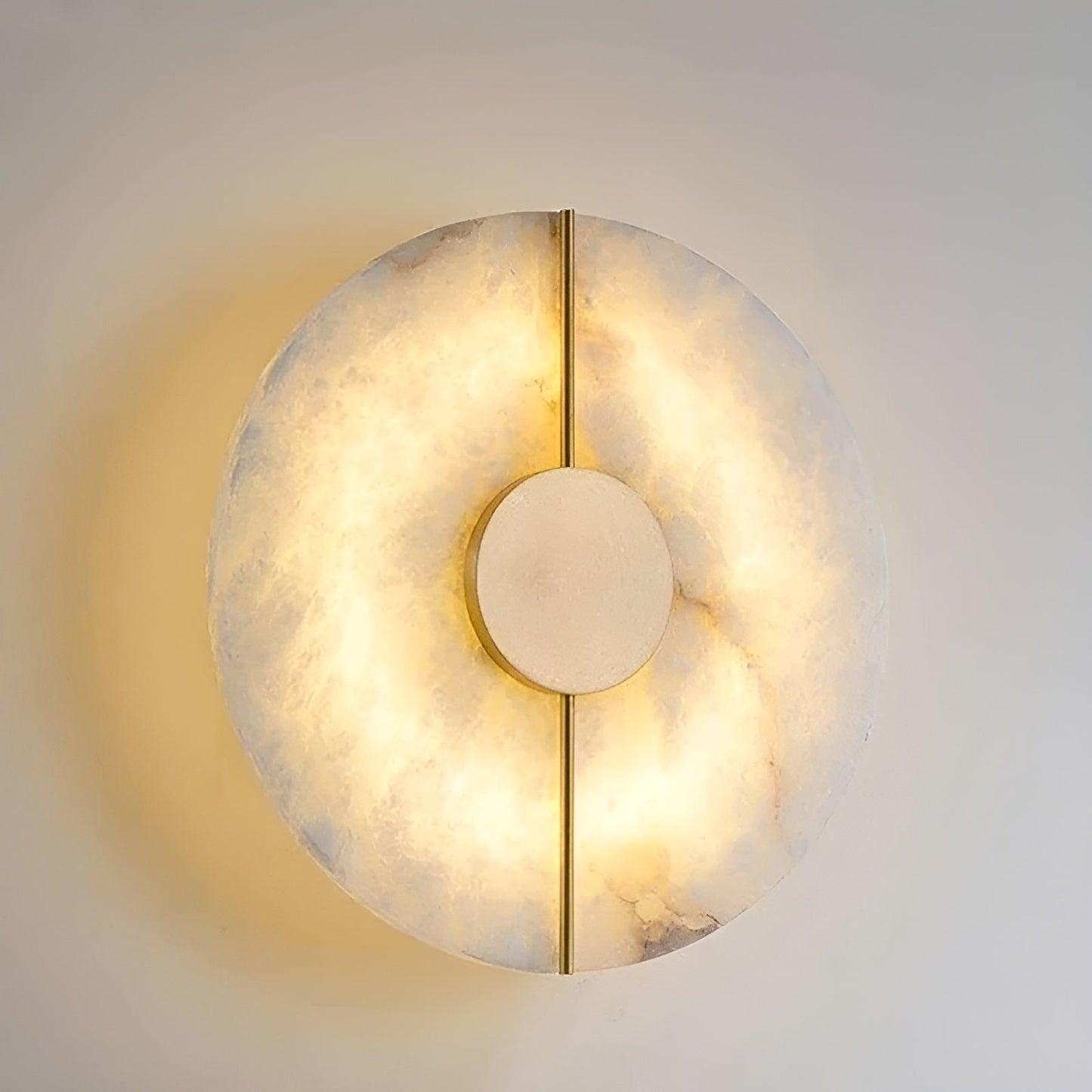 WabiGlow LED Wandlampe Schwarz Marmor – Elegante Akzentbeleuchtung für Ihr Zuhause 2
