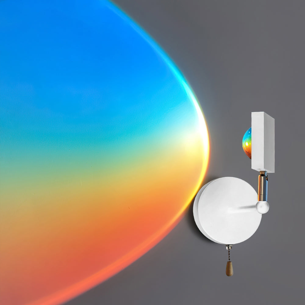 Wandlampe Sonnenuntergang – Farbenfrohe Lichtprojektion für Stimmungsvolle Räume 12