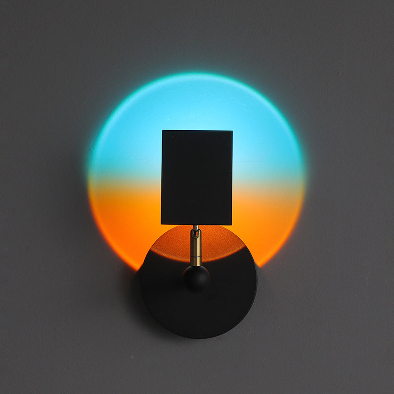 Wandlampe Sonnenuntergang – Farbenfrohe Lichtprojektion für Stimmungsvolle Räume 3