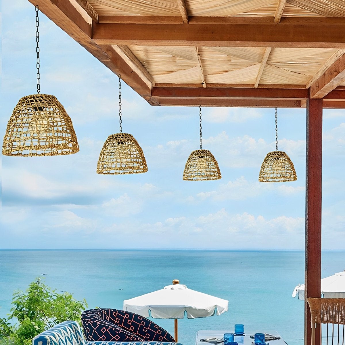 Wasserdichte Solar Glockenlaternen – Elegante Beleuchtung für Ihren Garten 1