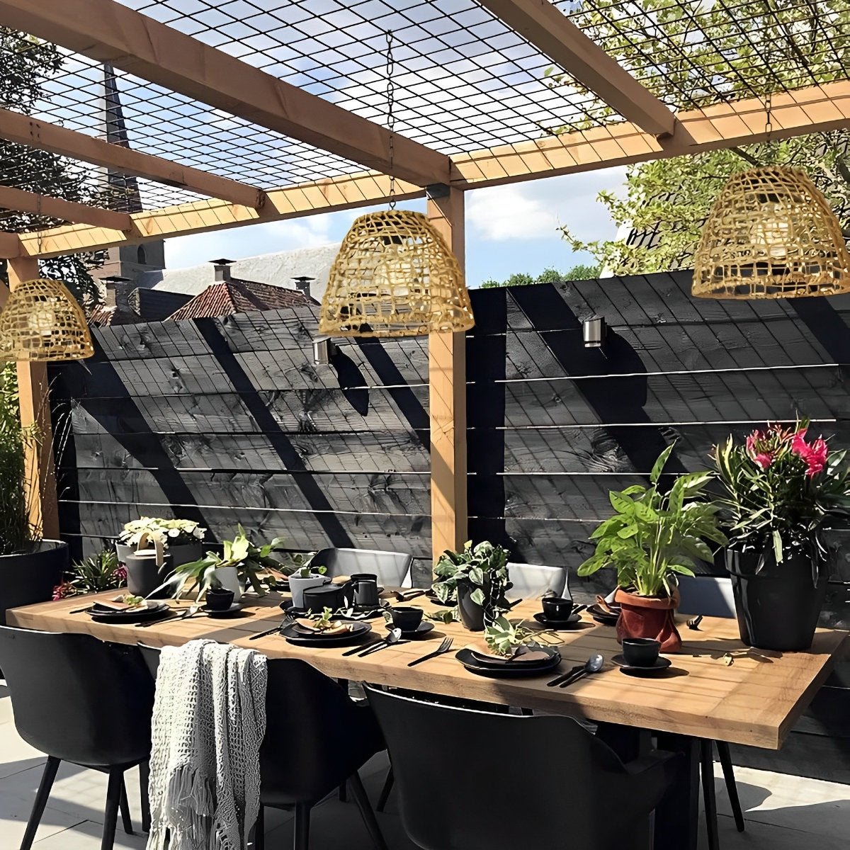 Wasserdichte Solar Glockenlaternen – Elegante Beleuchtung für Ihren Garten 4