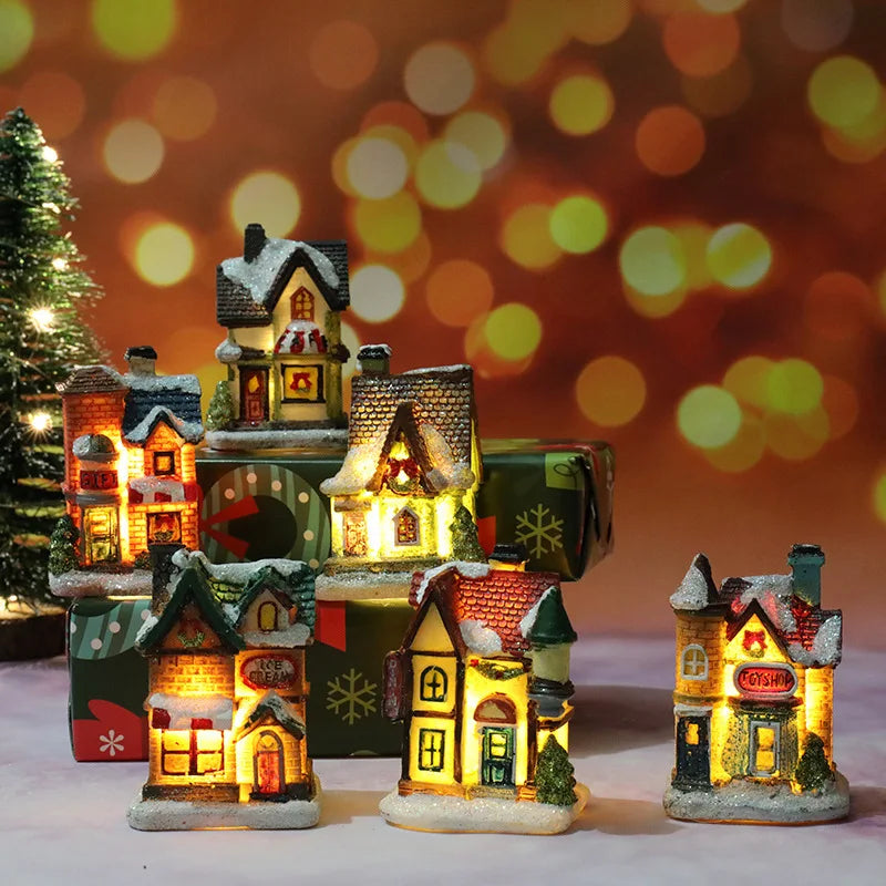 Weihnachten LED Licht Haus – Festliche Beleuchtung Für Ihre Weihnachtsdekoration 0