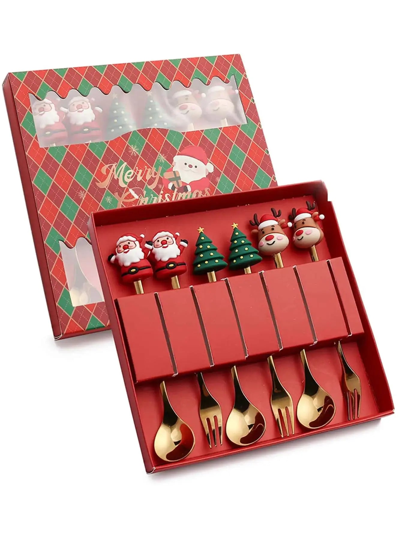 Weihnachtsgabel und Löffel Set – Festliche Atmosphäre für Besondere Anlässe 10