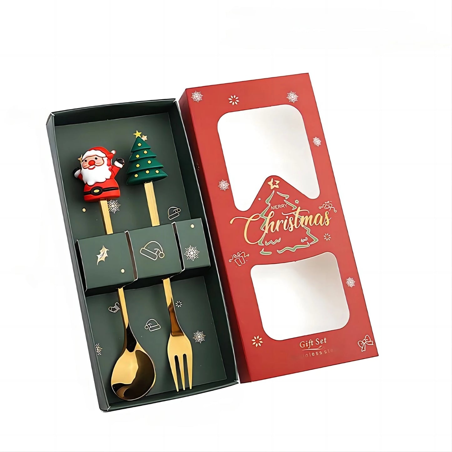 Weihnachtsgabel und Löffel Set – Festliche Atmosphäre für Besondere Anlässe 11