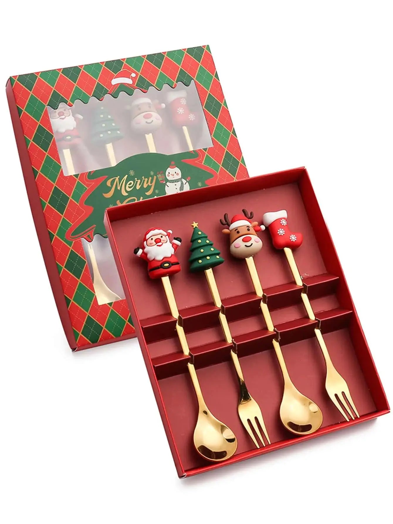 Weihnachtsgabel und Löffel Set – Festliche Atmosphäre für Besondere Anlässe 13