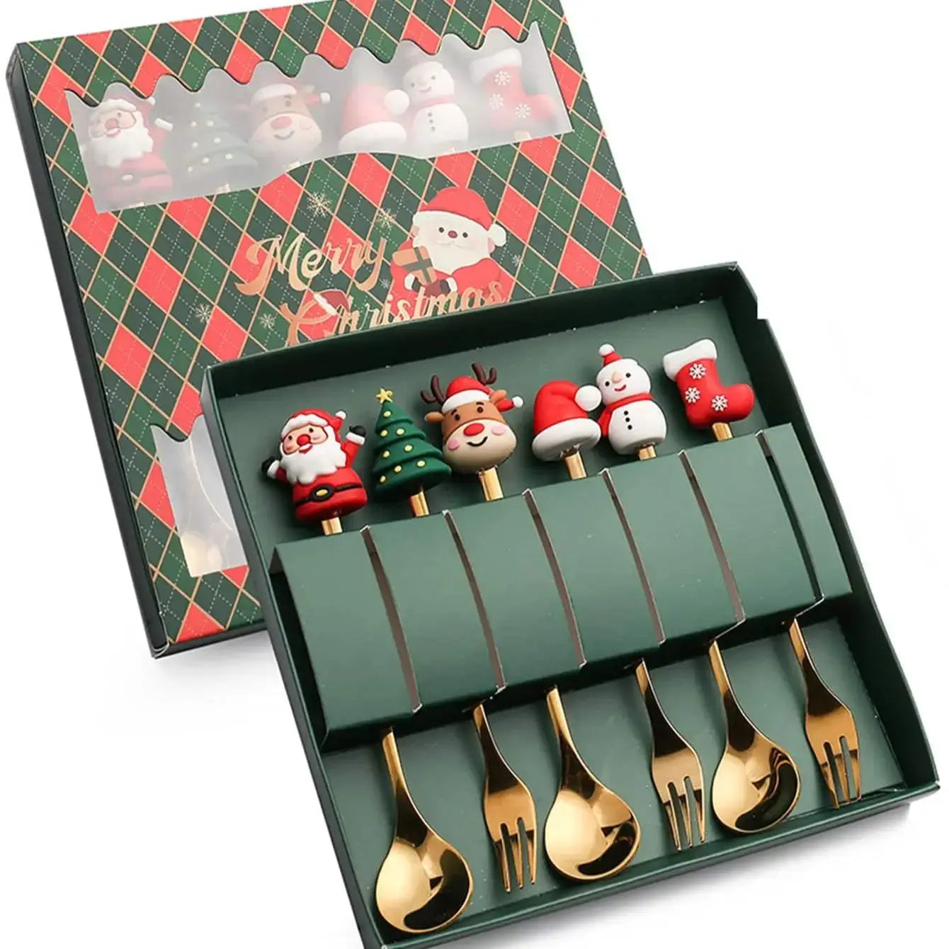 Weihnachtsgabel und Löffel Set – Festliche Atmosphäre für Besondere Anlässe 8