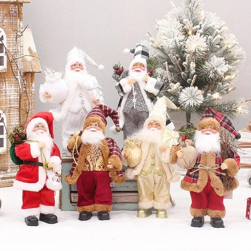 Weihnachtsmann-Puppe Mit Geschenktüte – Charmante Festliche Deko Für Ihr Zuhause 2