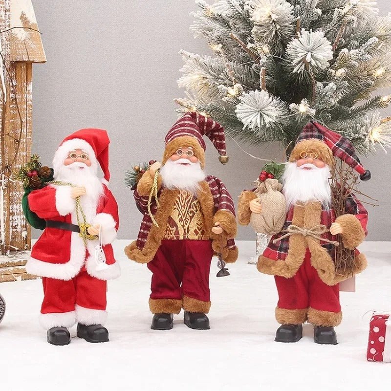 Weihnachtsmann-Puppe Mit Geschenktüte – Charmante Festliche Deko Für Ihr Zuhause 3