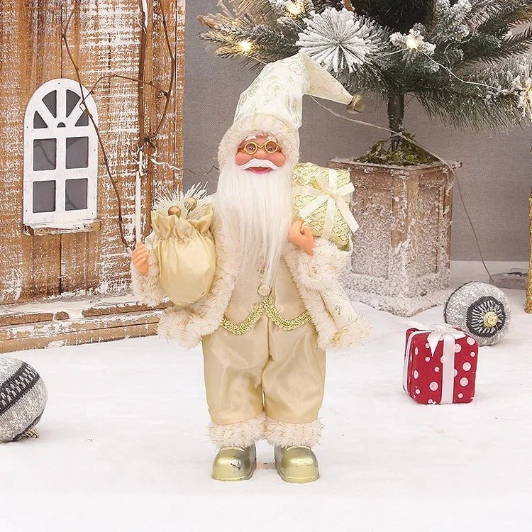 Weihnachtsmann-Puppe Mit Geschenktüte – Charmante Festliche Deko Für Ihr Zuhause 6