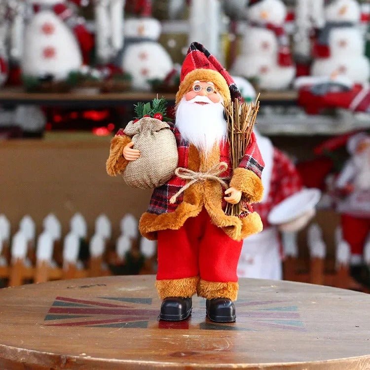 Weihnachtsmann-Puppe Mit Geschenktüte – Charmante Festliche Deko Für Ihr Zuhause 7