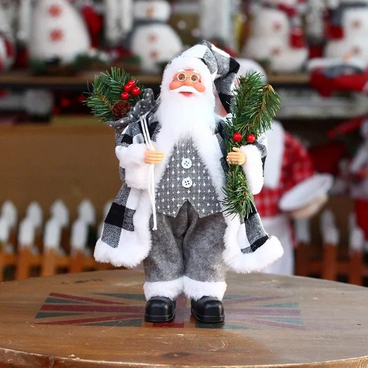 Weihnachtsmann-Puppe Mit Geschenktüte – Charmante Festliche Deko Für Ihr Zuhause 8