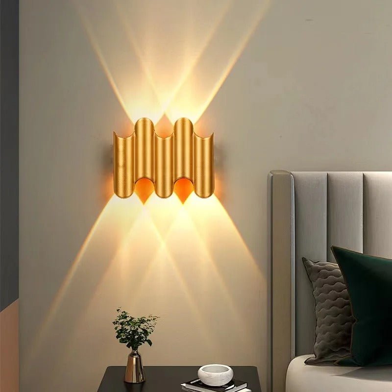 Wellenförmige LED-Wandleuchte – Beruhigende Lichtakzente für Ihr Zuhause 1