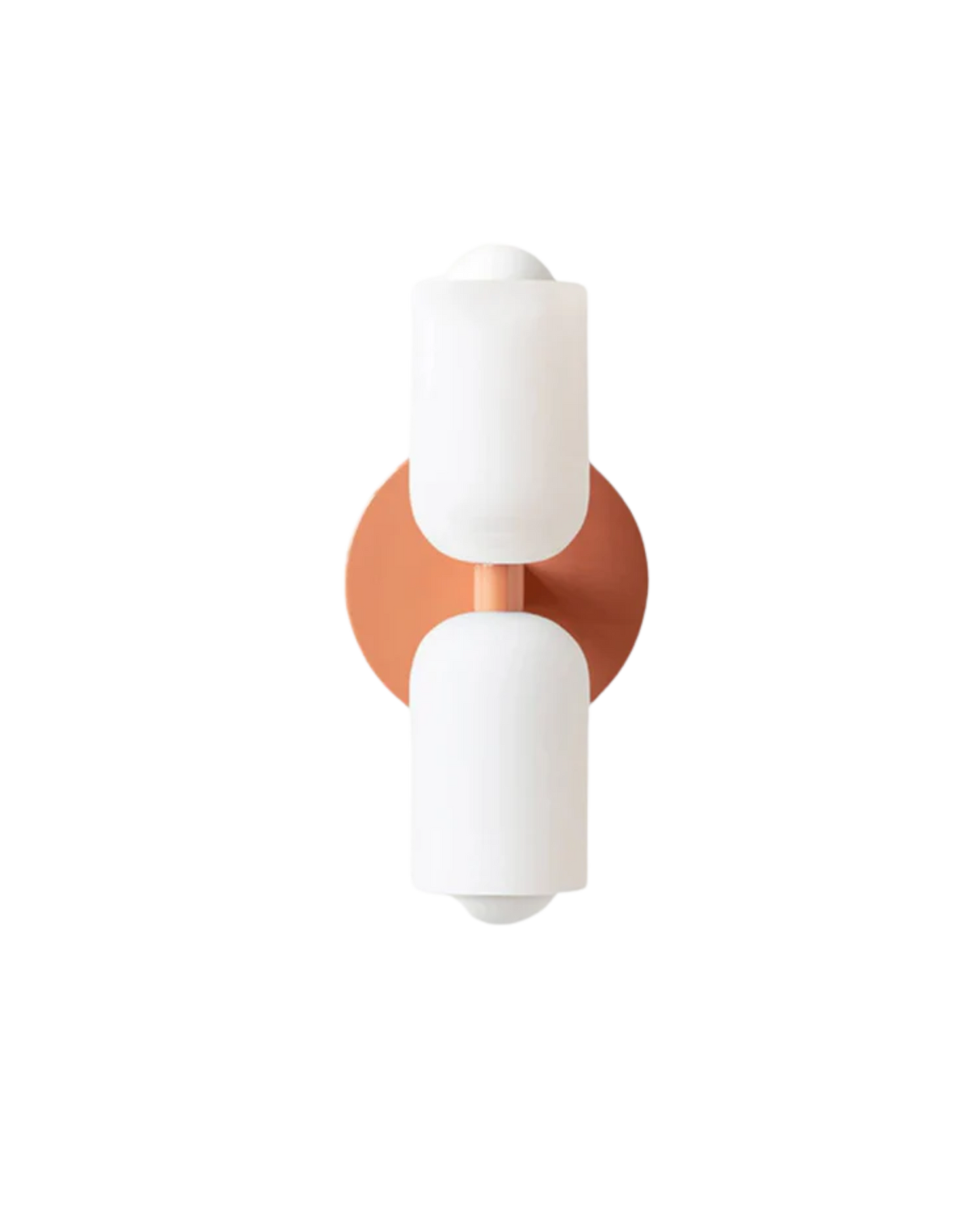 Wandleuchte Doppeloval – Symmetrisches Licht mit Goldakzent