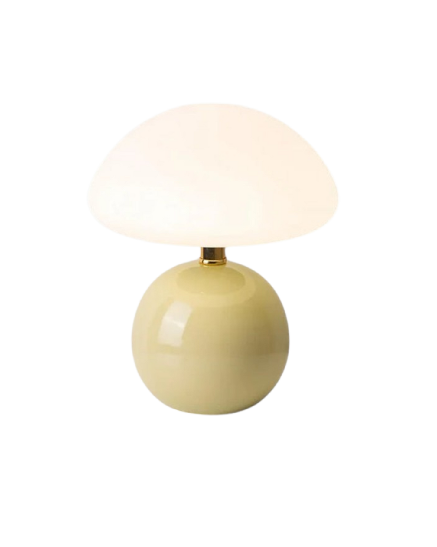 Tischlampe Kugelform Rot – Sanfte Lichtkuppel